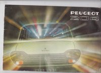 Peugeot 204 Autoprospekte