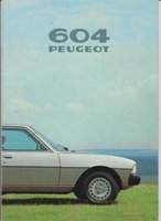 Peugeot 604 Autoprospekte