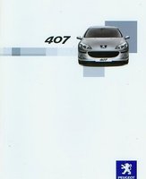 Peugeot 407 Autoprospekte