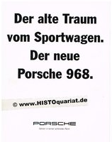 Porsche 968 Autoprospekte