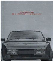 Porsche 944 Autoprospekte