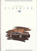 Pontiac Firebird Autoprospekte