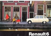 Renault 6 Autoprospekte