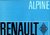 Renault Alpine Autoprospekte