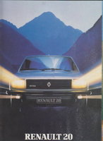 Renault 20 Autoprospekte