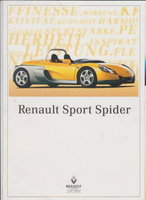 Renault Sport Spider Autoprospekte