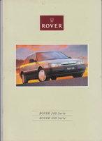 Rover Serie 400 Autoprospekte