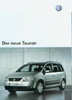 Autoprospekt VW Touran Dezember 2002