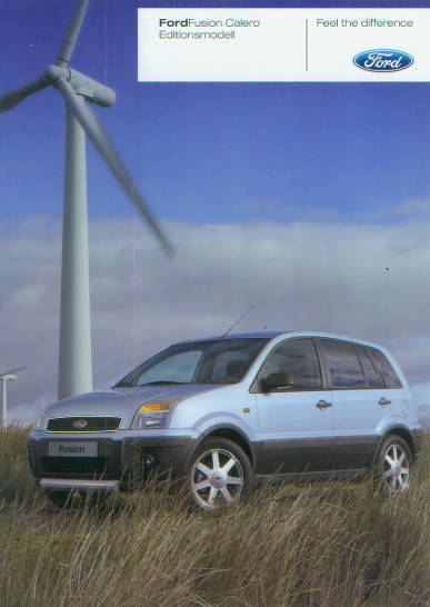 Ford Fusion Calero Prospekt November  2006