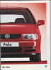VW Polo Werbeprospekt 1996