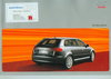 Audi A3 Sportback Prospekt und Preisliste 2004