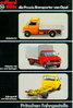 Opel Bedford Blitz Prospekt brochure 1978