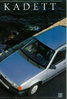 Opel kadett Prospekt und technische Daten 1989