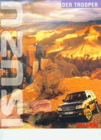 Isuzu Trooper Autoprospekt 2000