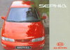 Kia Sephia neuwertiger Auto-Prospekt