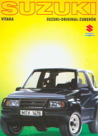 Suzuki Vitara Zubehörkatalog