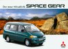 Neu: Mitsubishi Space Gear Prospekt 1995 340*