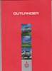 Mitsubishi Outlander Prospekt Broschüre 2003