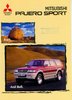 Mitsubishi Pajero Sport Prospekt 1998 333*