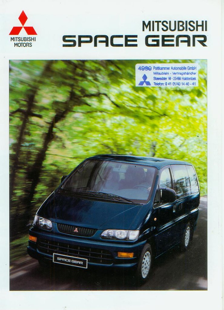 Mitsubishi Space Gear Prospekt  1998 339*