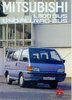 Mitsubishi L 300 Bus Allrad-Bus Prospekt 1988