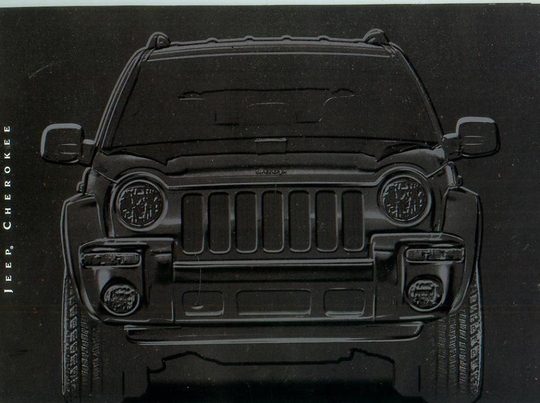 Jeep Cherokee Prospekt brochure 2001