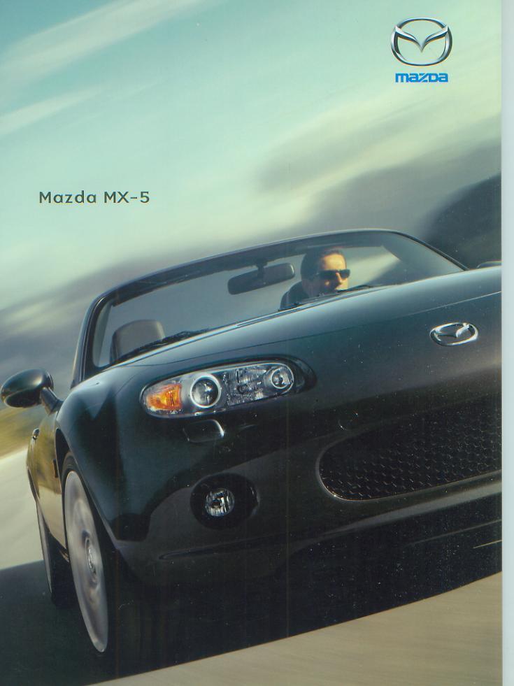 Mazda MX 5 Autoprospekt aus 2006 435*