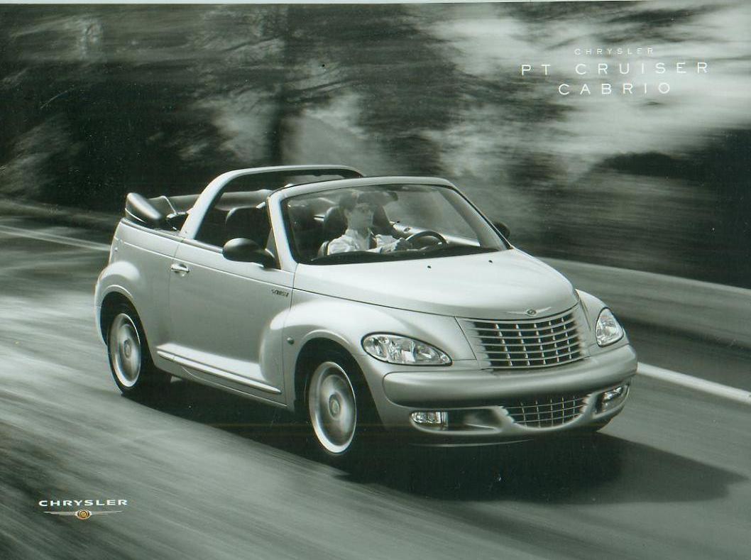 Chrysler PT Cruiser Cabrio Autoprospekt 2004