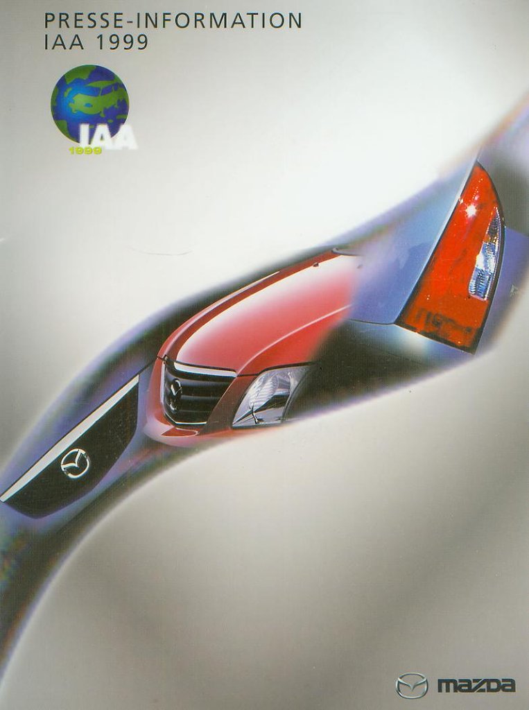 Mazda IAA 1999 Pressemappe - 468*