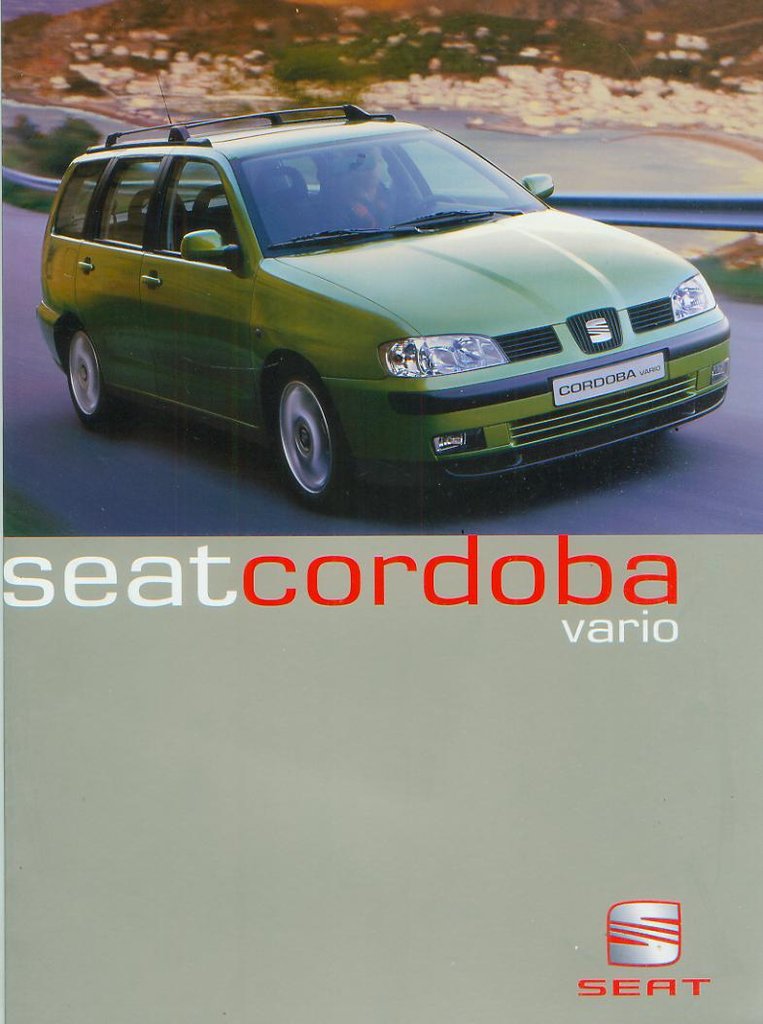Seat Cordoba Vario Autoprospekt 469*