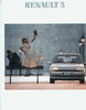 Renault 5 Werbeprospekt 1989 -557*