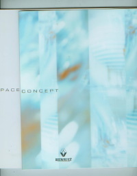 Renault Espace Concept Pressemappe aus 2002  -543*