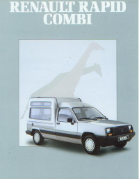 Renault Rapid Combi Werbeprospekt 1988 -546)