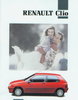 Renault Clio Werbeprospekt 1991 - 558