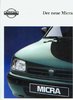 Nissan Micra Werbeprospekt 1992 -666*