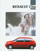 Renault Clio Werbeprospekt 1991 -564*