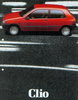Renault Clio Autoprospekt 1990 gelocht -561*