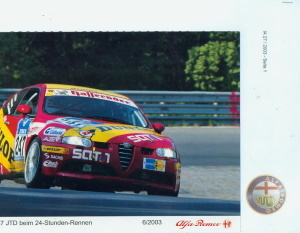 Alfa Romeo 147 JTD Presseliteratur 2003 - 590*