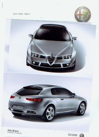 Alfa Romeo Brera Presseinformation  2005  *600