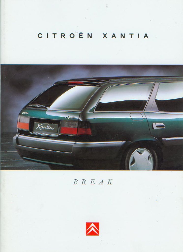 Citroen Xantia Break Autoprospekt 1995