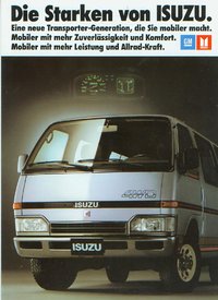 Isuzu Transporter - Prospekt  1987