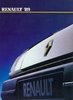 Renault PKW Programm -  Prospekt Januar 1989 -699*