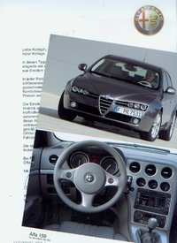 Alfa Romeo 159 Presseinformation aus 2005 -731