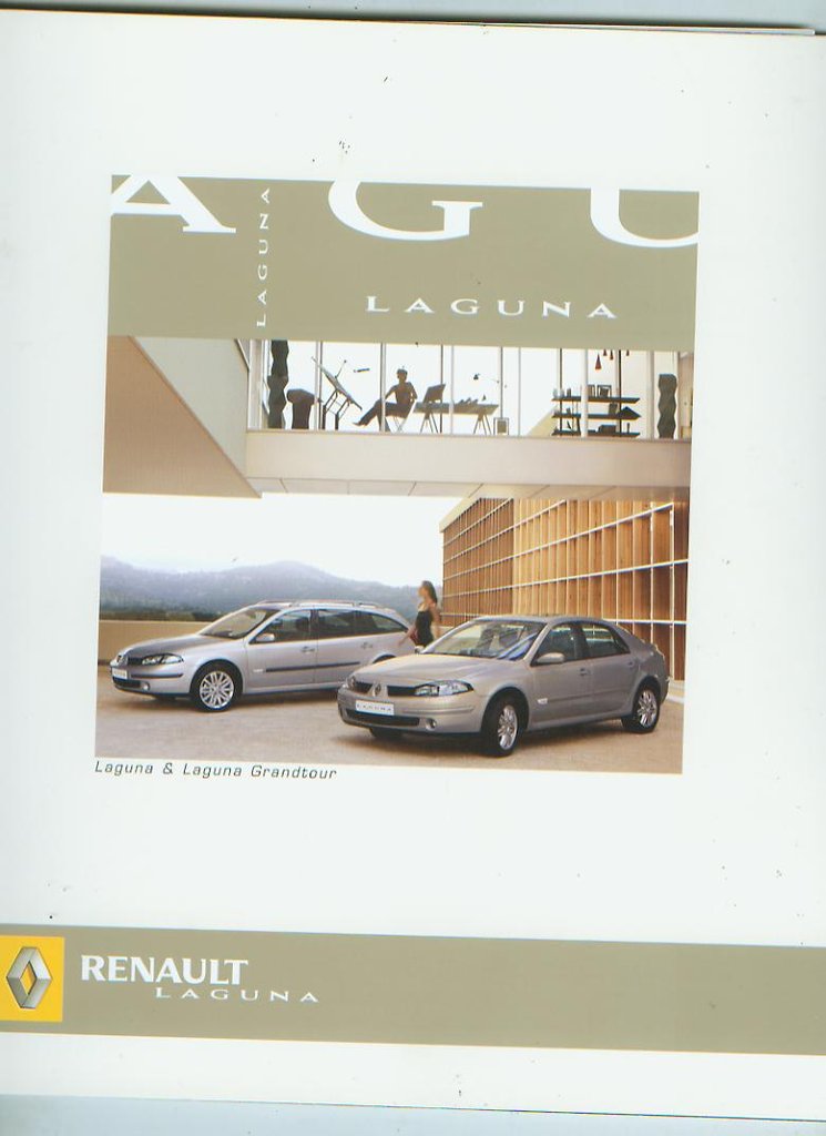 Renault Laguna Prospekt + Preisliste 2005 - 724*
