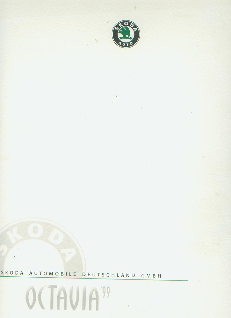 Skoda Octavia Combi 4x4 Pressemappe 1999 - 749*