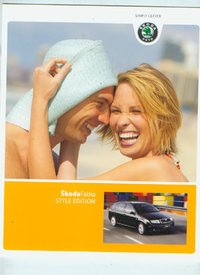 Skoda Fabia Style Edition - Prospekt 2006