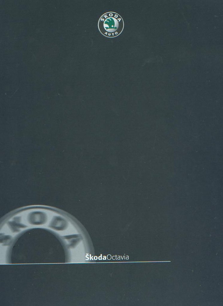 Skoda Octavia Pressemappe aus 2004 -751*
