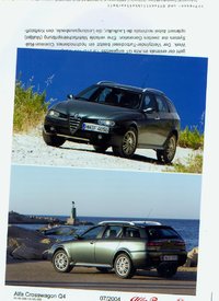 Alfa Romeo Crosswagon Q4 Presseinformation 2004