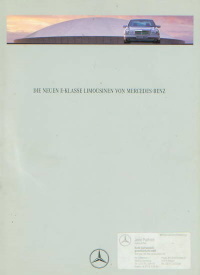 Mercedes Benz E Klasse Autoprospekt 8 - 1995 -806