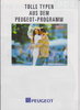 Peugeot Programm Prospekt 90er J.